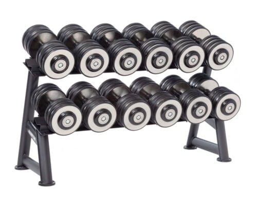 Hampton Fitness Eclipse Pro Style Dumbbell Pack 105-130 LB
