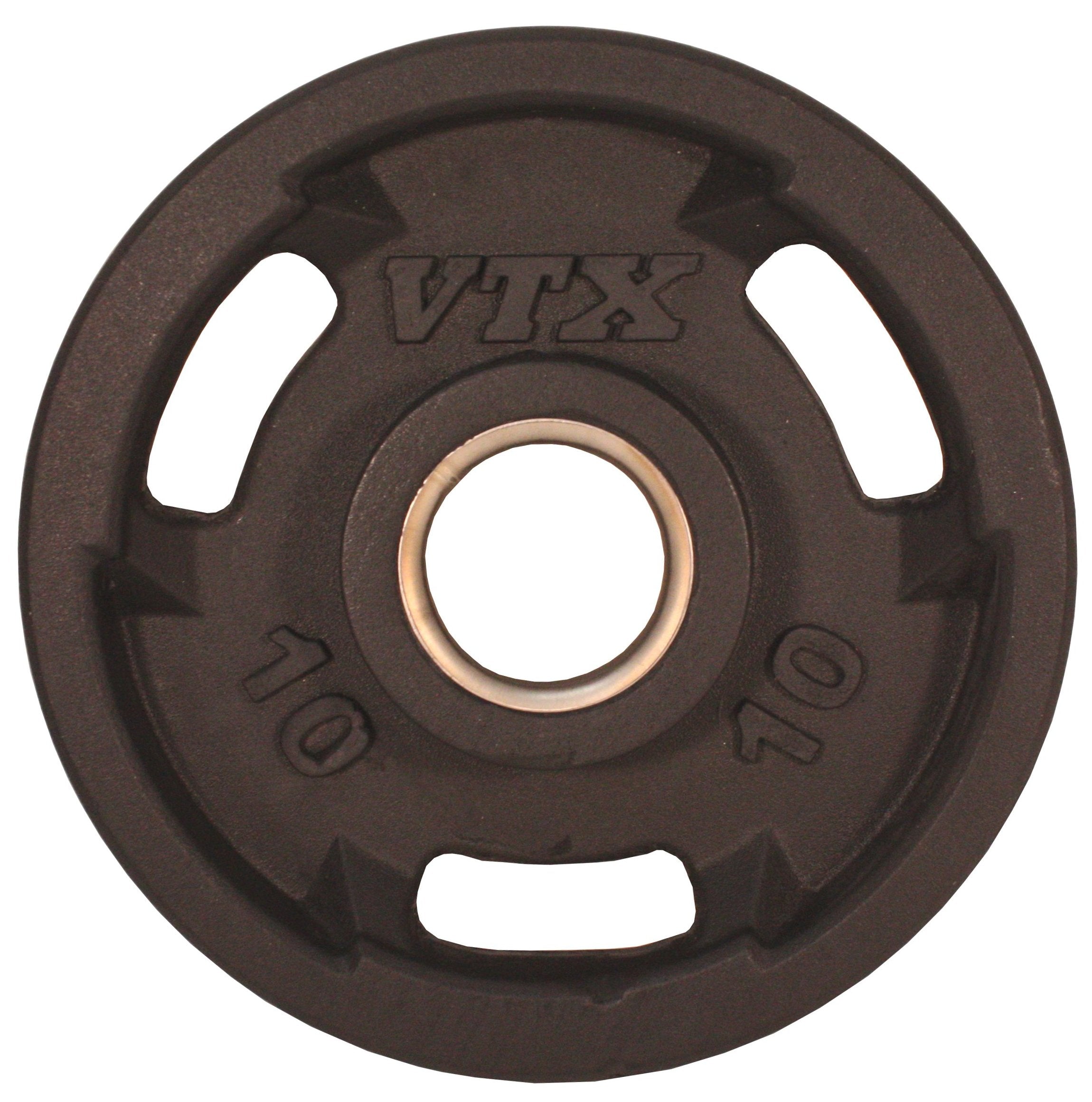 VTX Olympic 300 LB Rubber Coated Weight Set