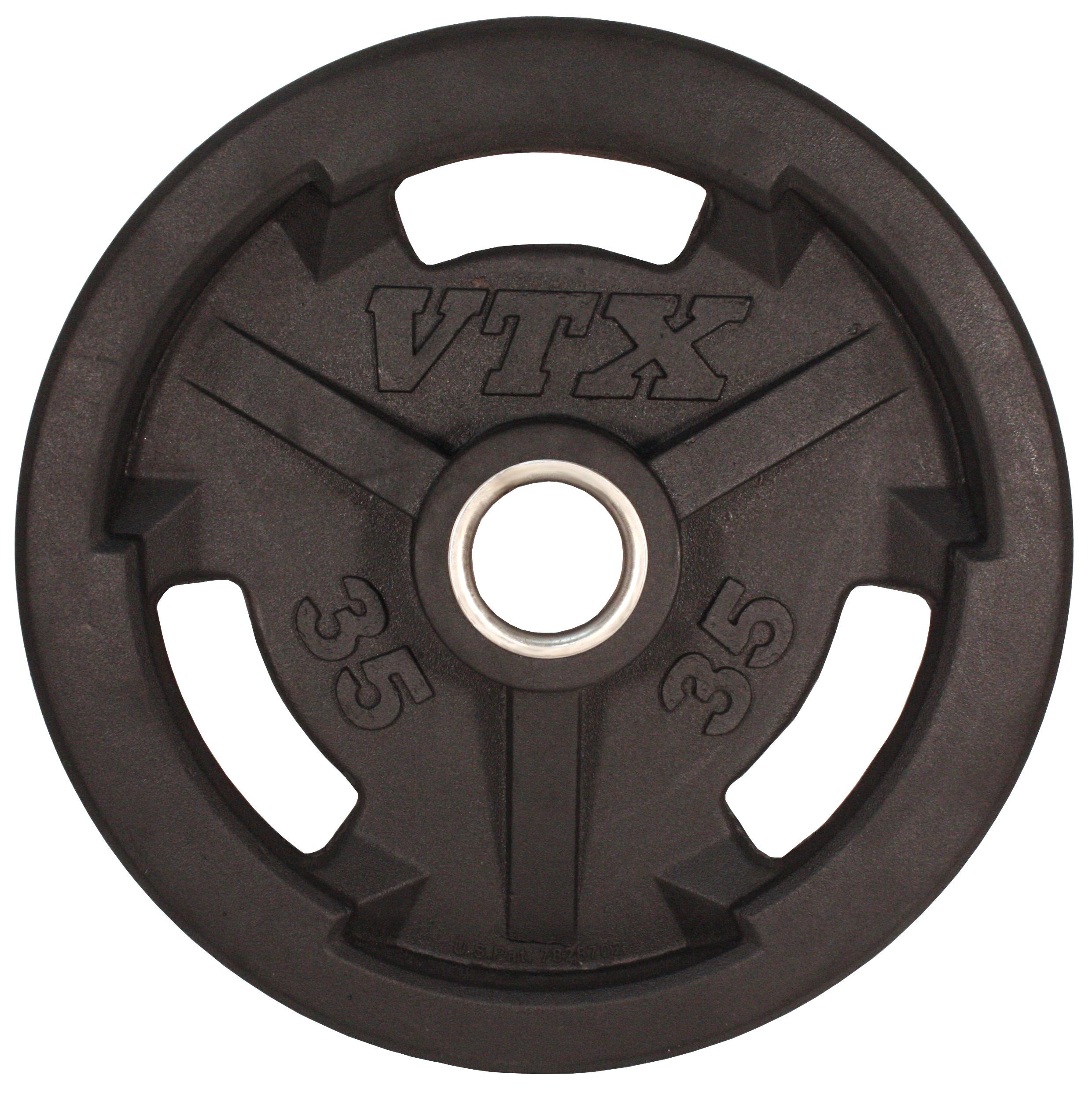 VTX Olympic 300 LB Rubber Coated Weight Set