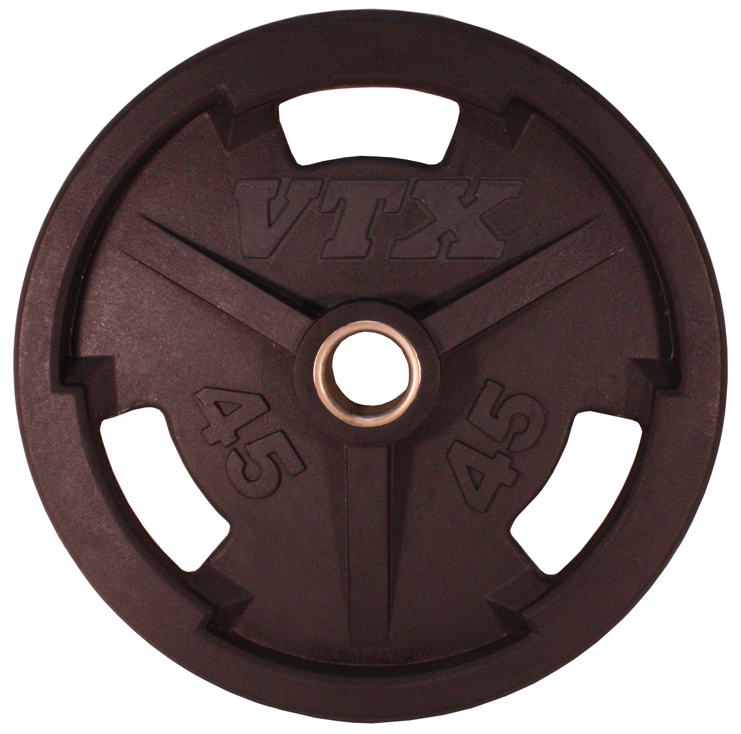 VTX Olympic 300 LB Rubber Coated Weight Set