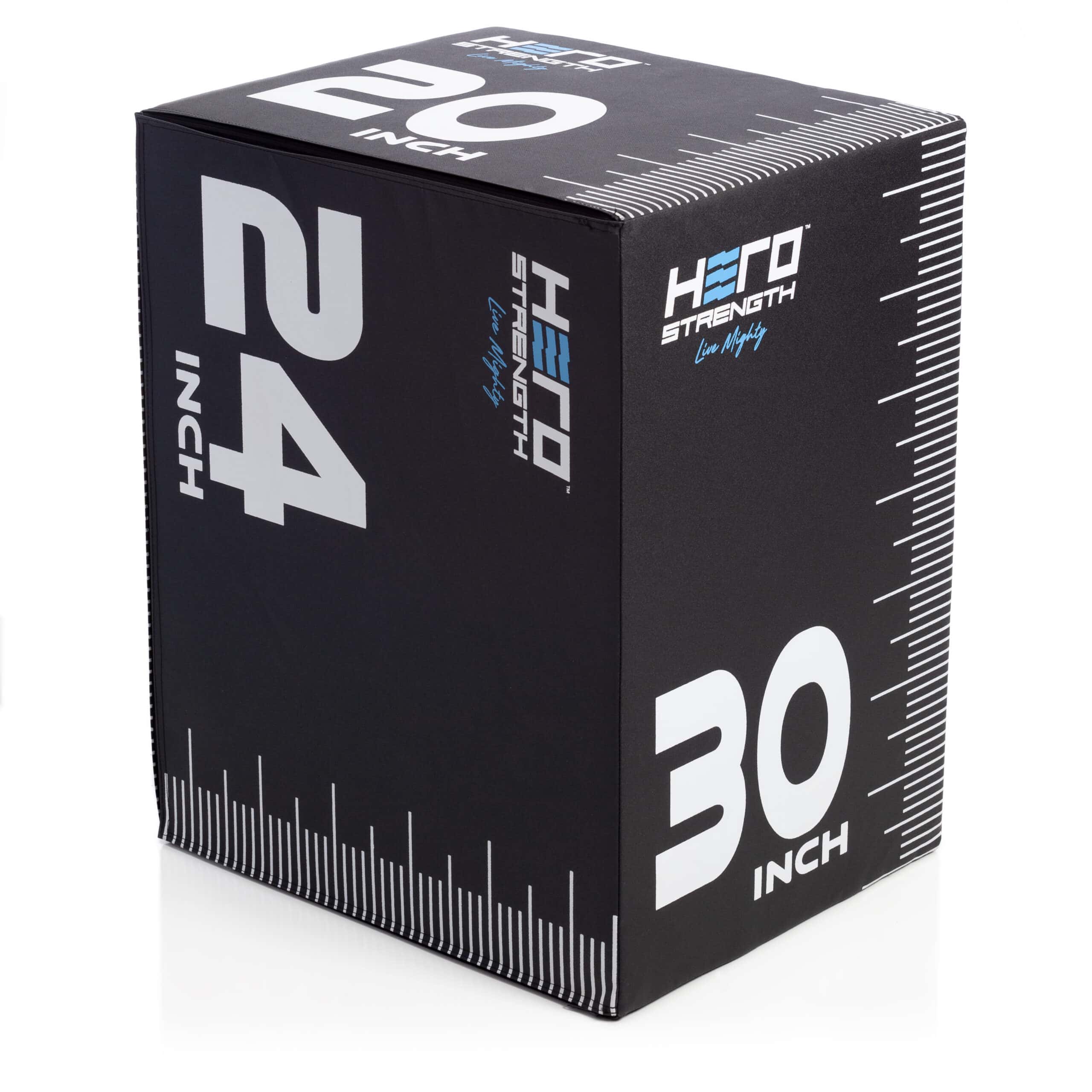 Hampton Fitness HeroStrength® Series 3-in-1 Plyometric Box