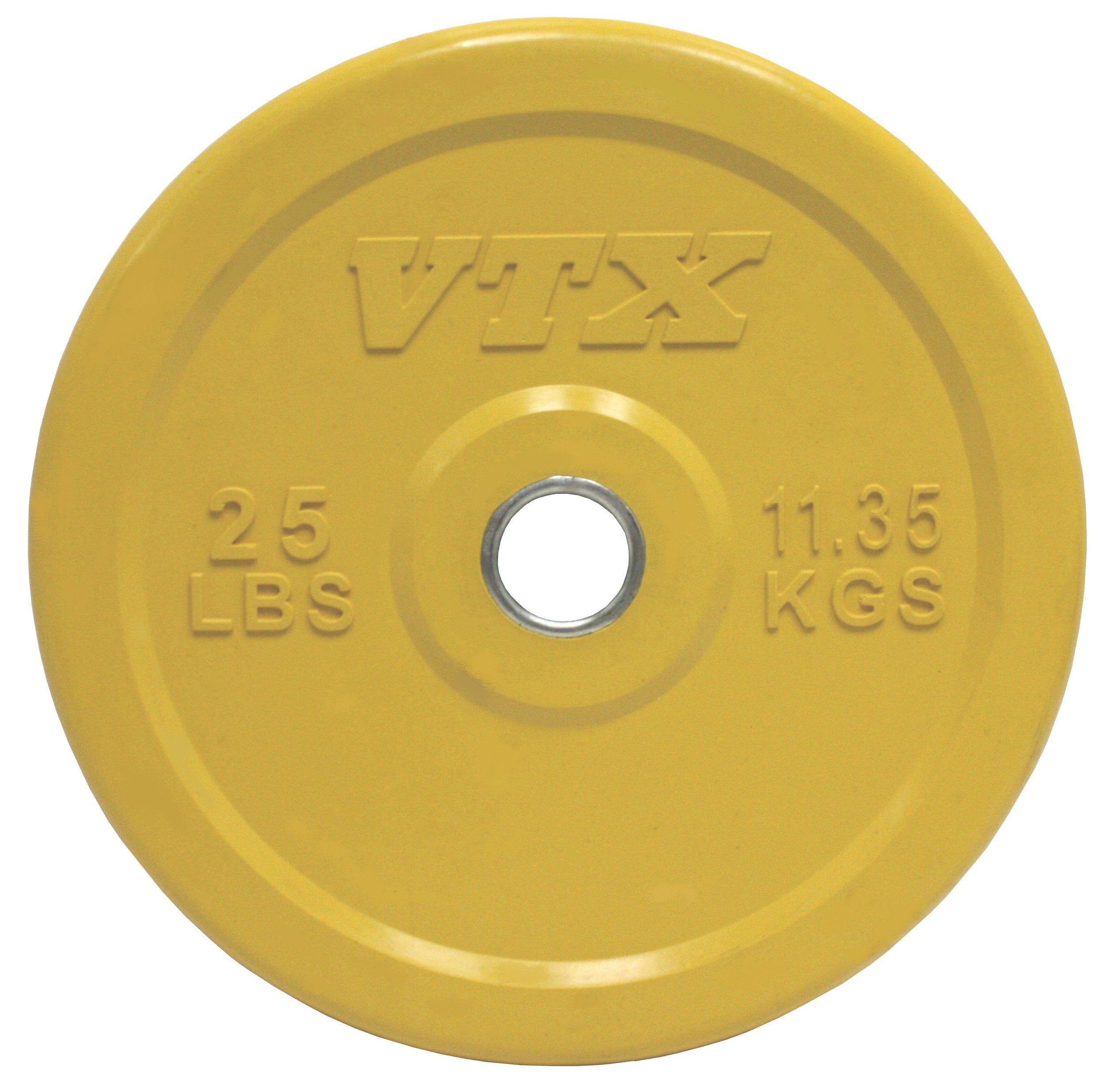 VTX Olympic Rubber Colored Bumper Plates
