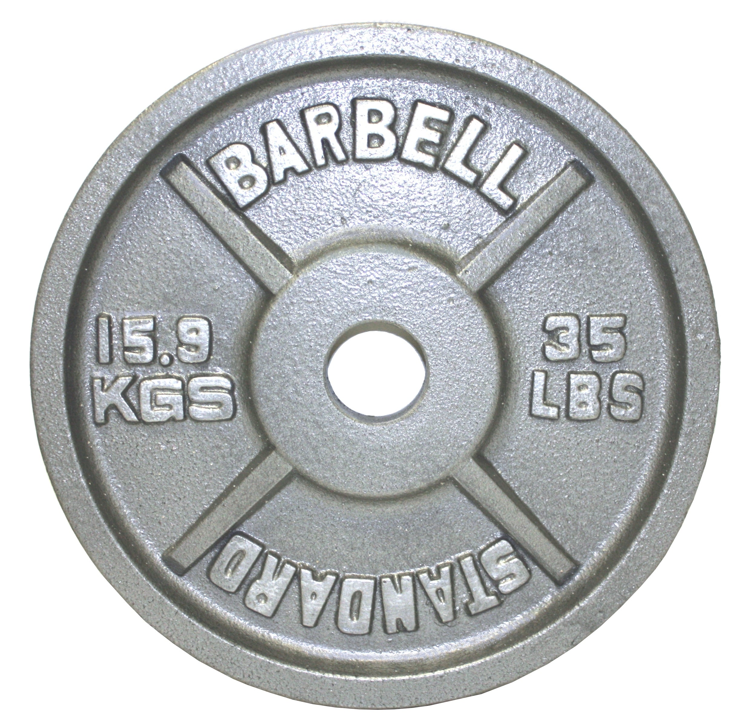 USA Olympic 210 LB Gray Cast Iron Weight Set