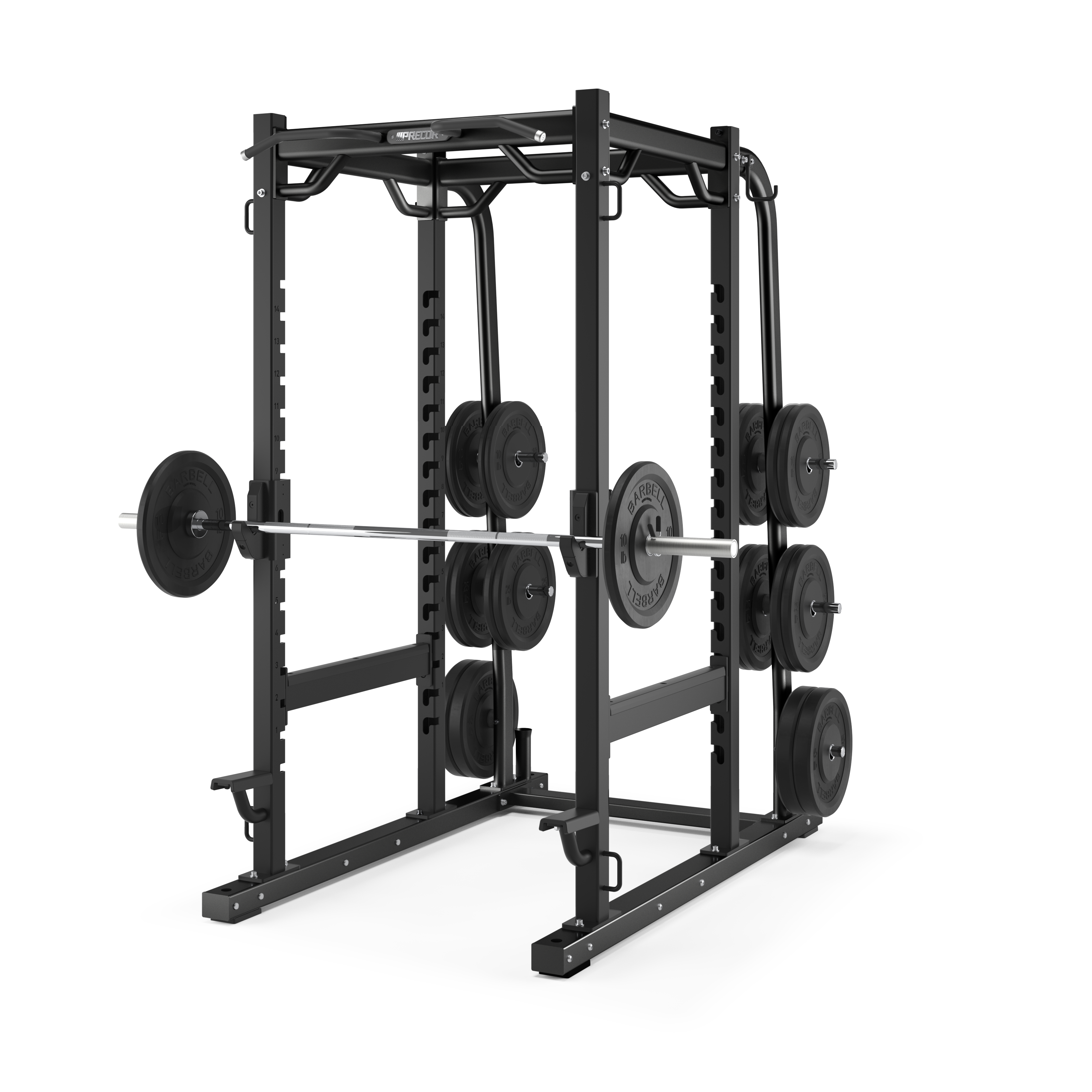 Precor Power and Half Rack