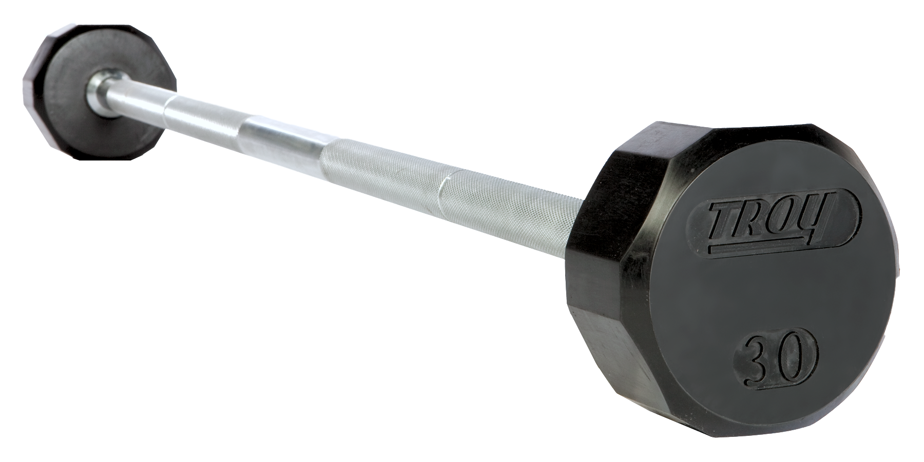 Troy Fitness Fixed Rubber Barbell Pack