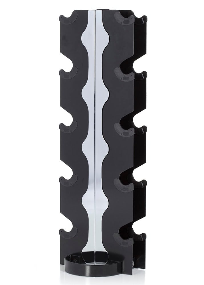 Hampton Fitness Vertical Tower Rack | 5 Pairs