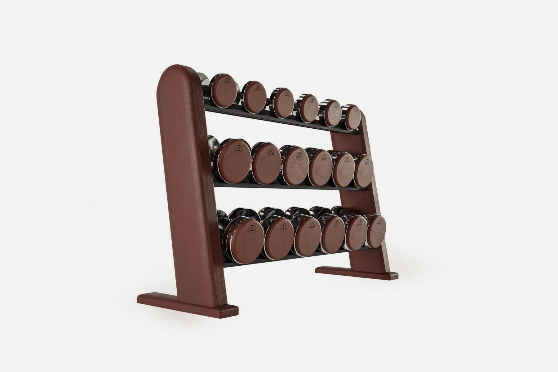 NOHRD Dumbbells -Weight Rack
