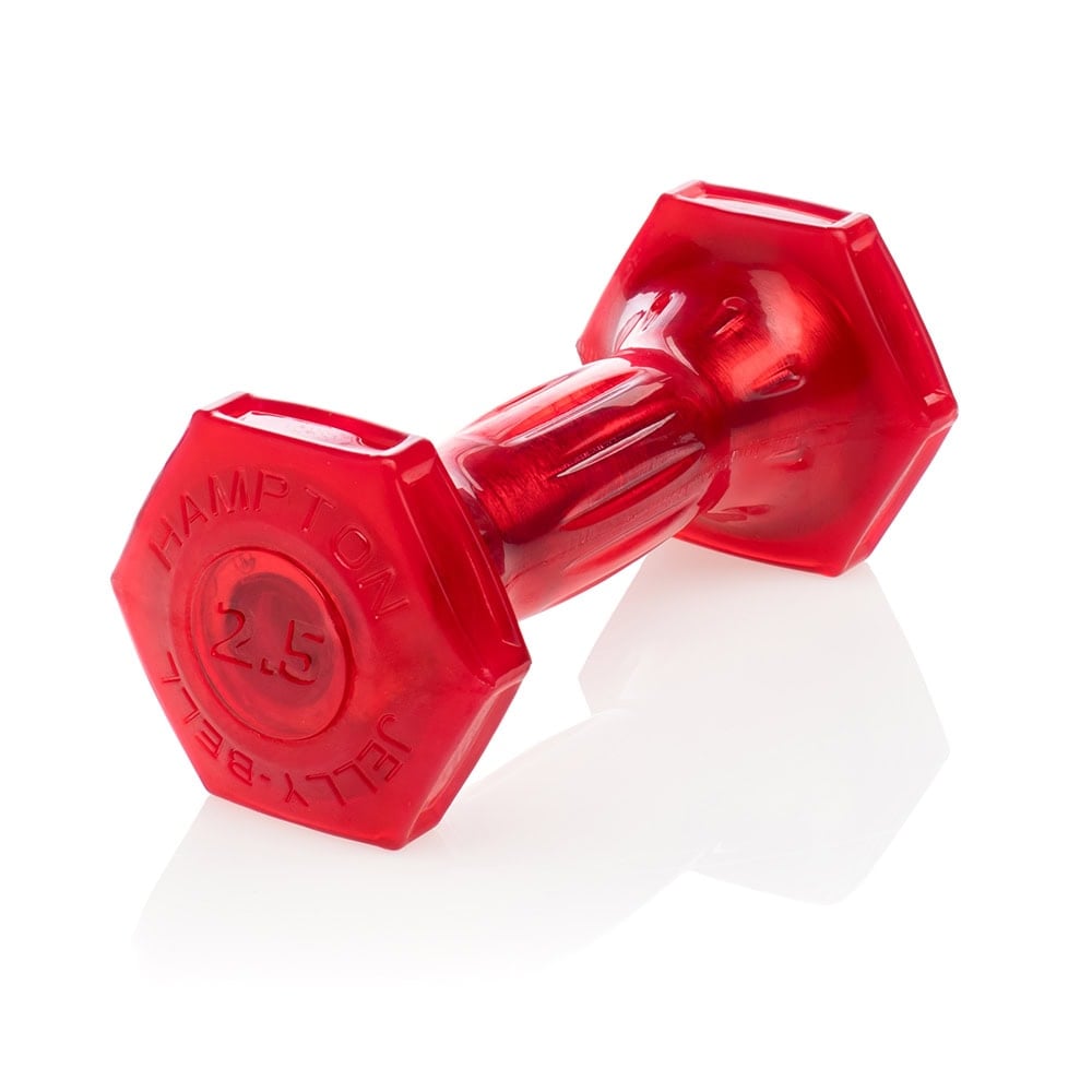 Hampton Fitness JELLY-BELL Urethane Aerobic Dumbbells | Club Pack Eight