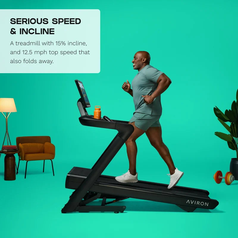 Aviron Justice Treadmill w/HD Touchscreen