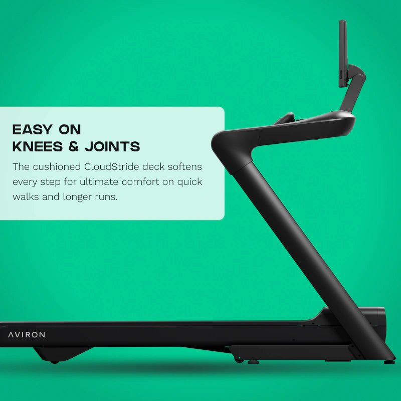 Aviron Justice Treadmill w/HD Touchscreen