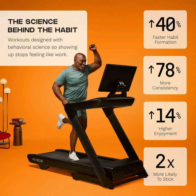 Aviron Podium Treadmill w/HD Touchscreen