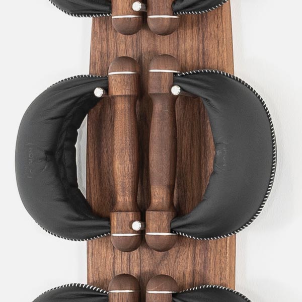 NOHRD SwingBells Board Walnut Black Leather