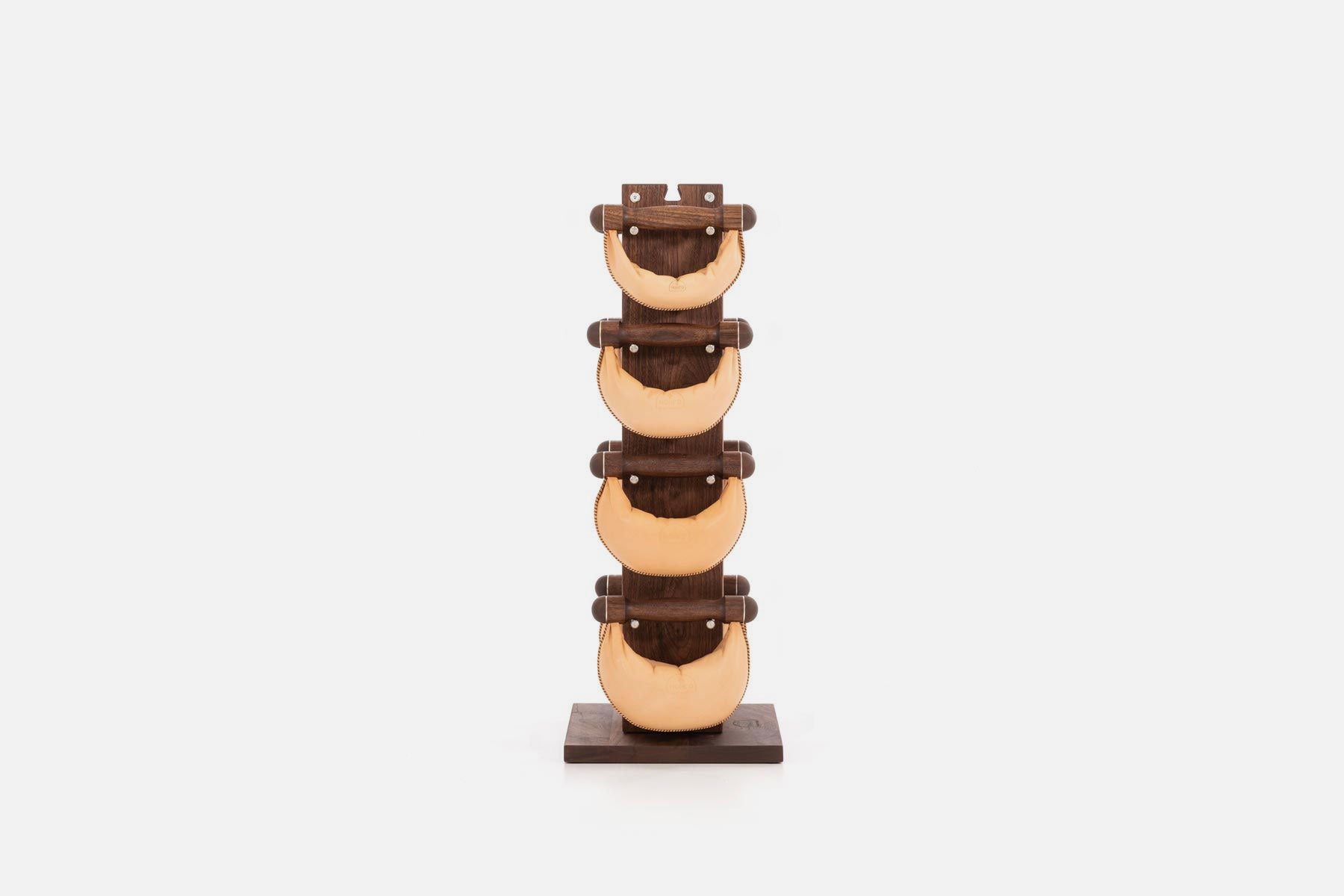 NOHRD Swing Tower Walnut Natural Leather