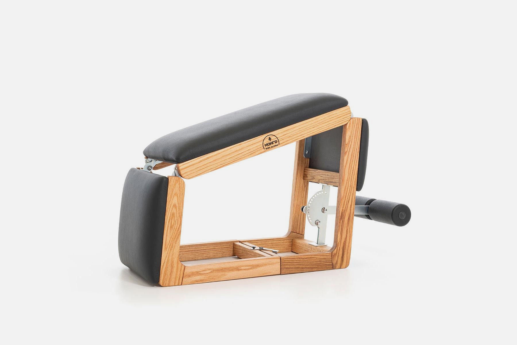NOHRD Tria-Trainer 3-in-1 Bench - Genuine Leather - Black