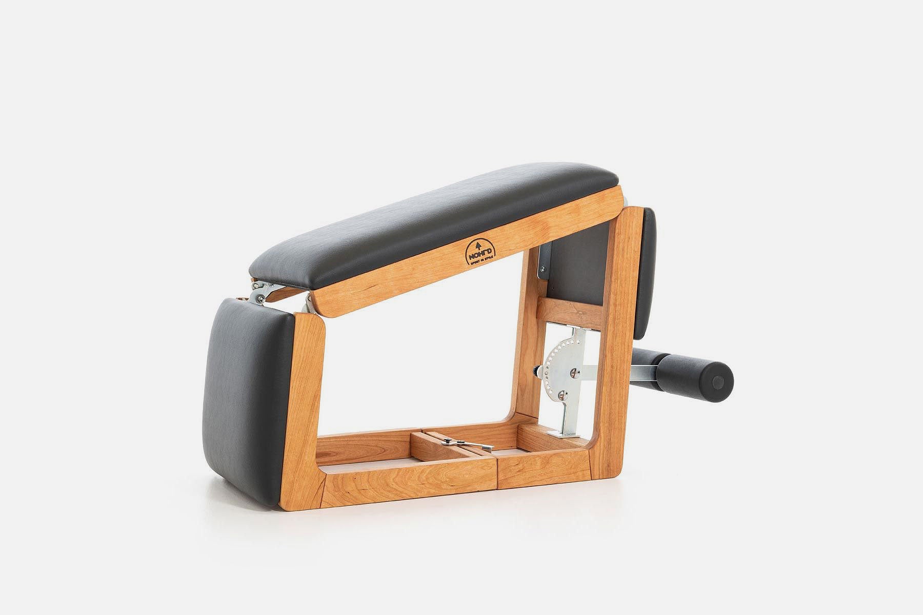 NOHRD Tria-Trainer 3-in-1 Bench - Genuine Leather - Black