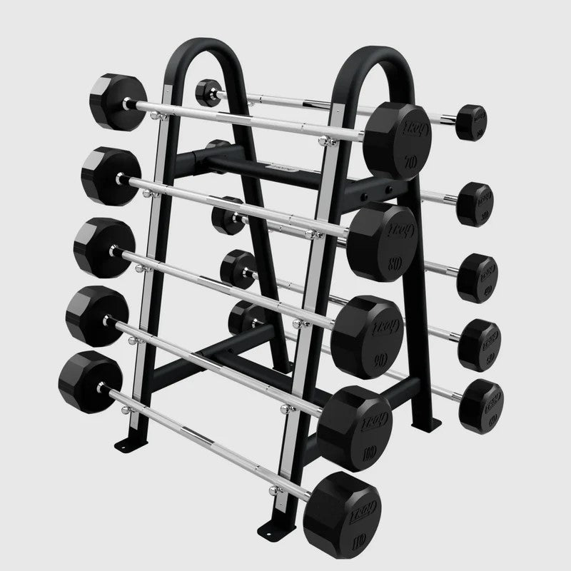 Troy Fitness Fixed Rubber Barbell Pack