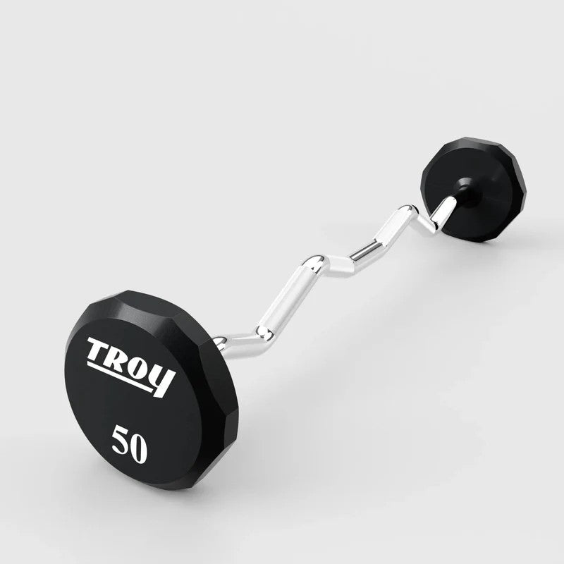 Troy Fitness Fixed Urethane Barbell Pack