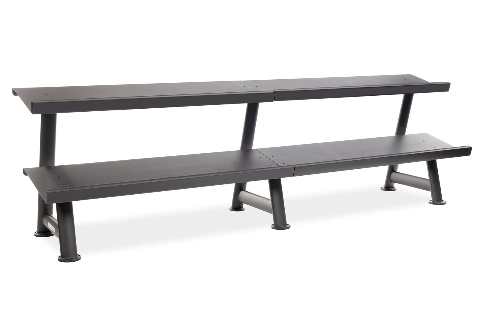 Hampton Fitness “Standard” 2-Tier Flat Tray Rack