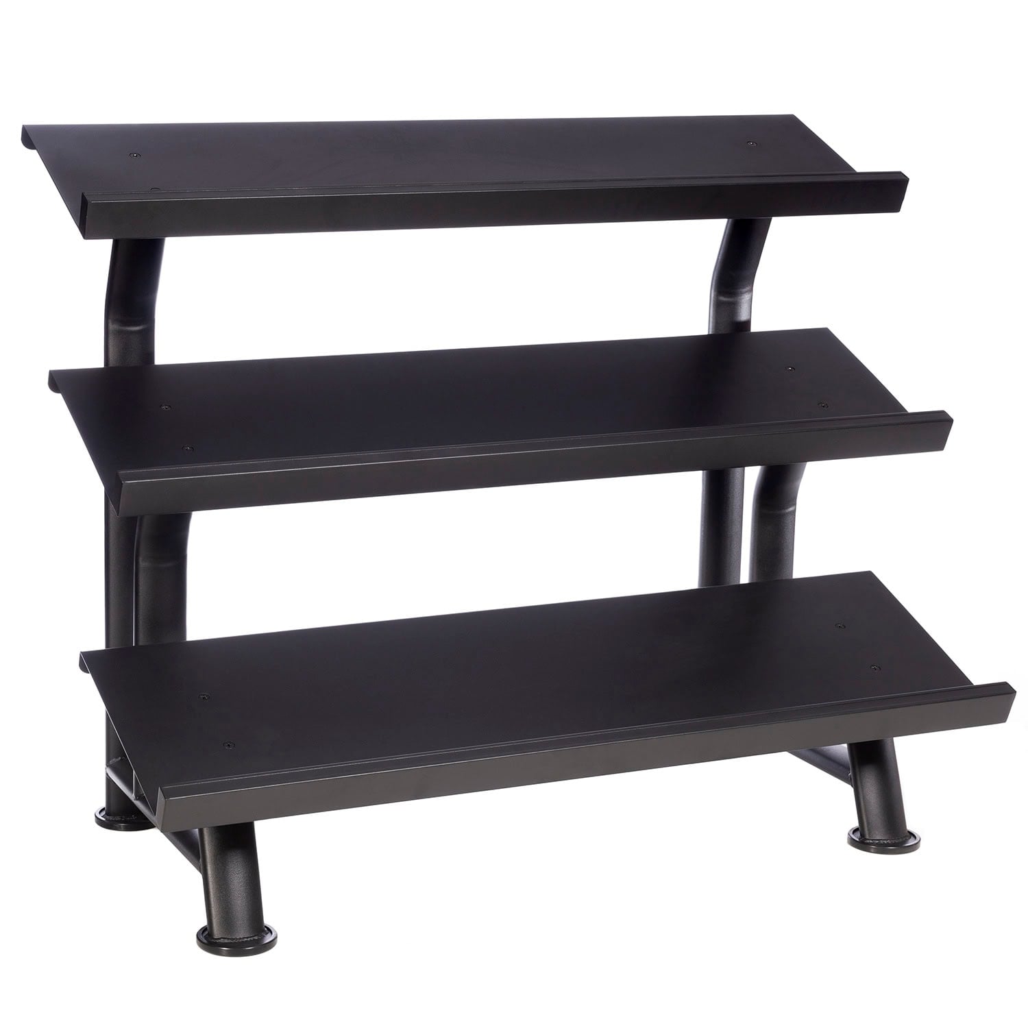 Hampton Fitness “Stadium” 3-Tier Flat Tray Rack