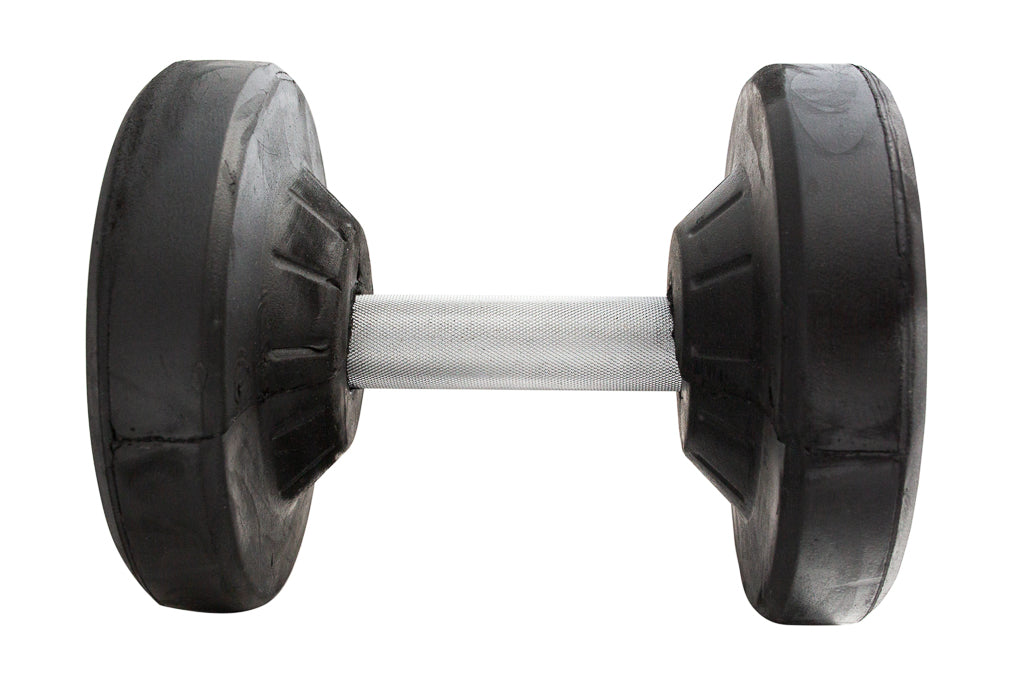 York Barbell Rubber Pro Style Dumbbells