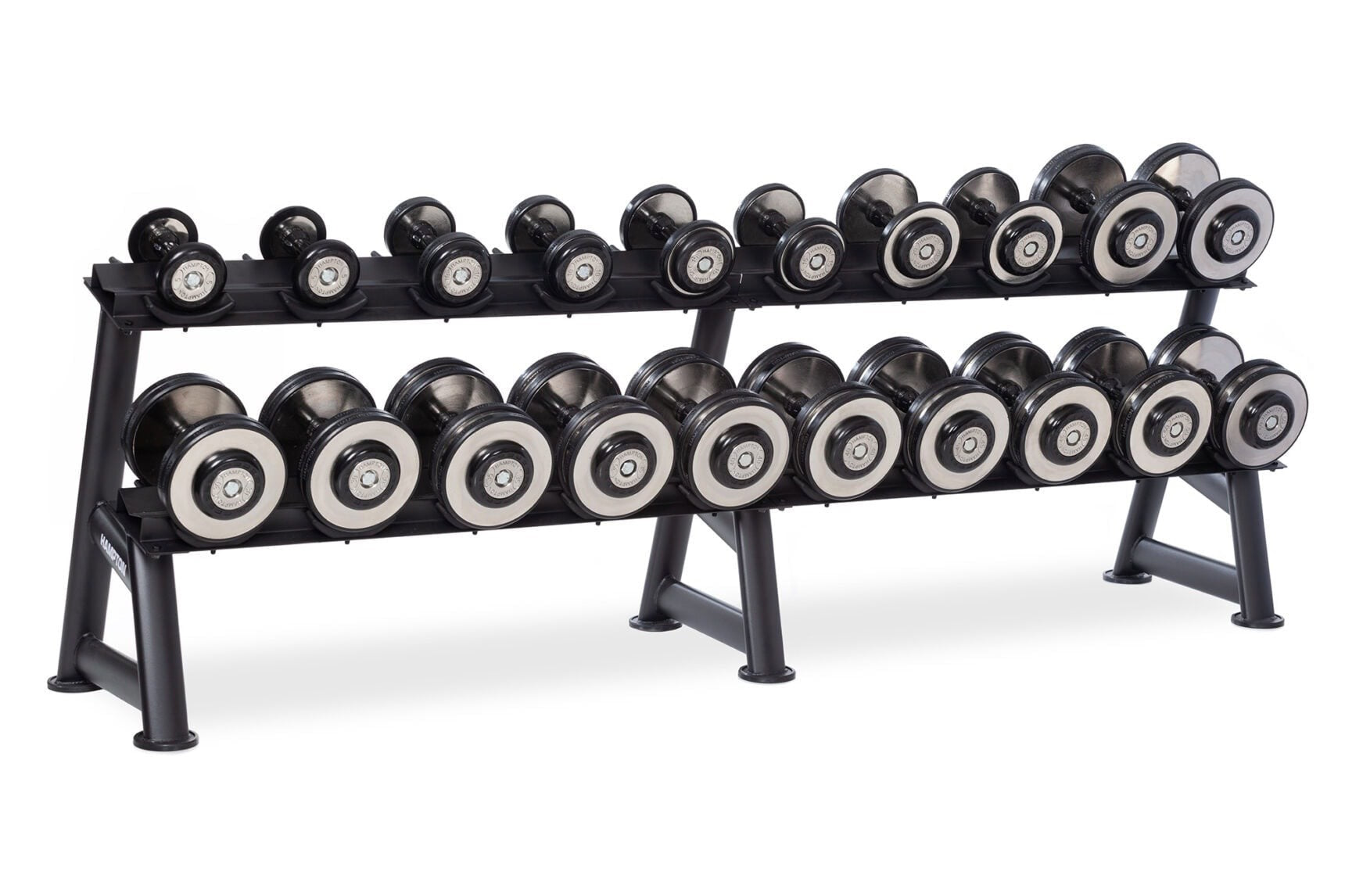 Hampton Fitness Eclipse Pro Style Dumbbell Pack 5lb – 75lb
