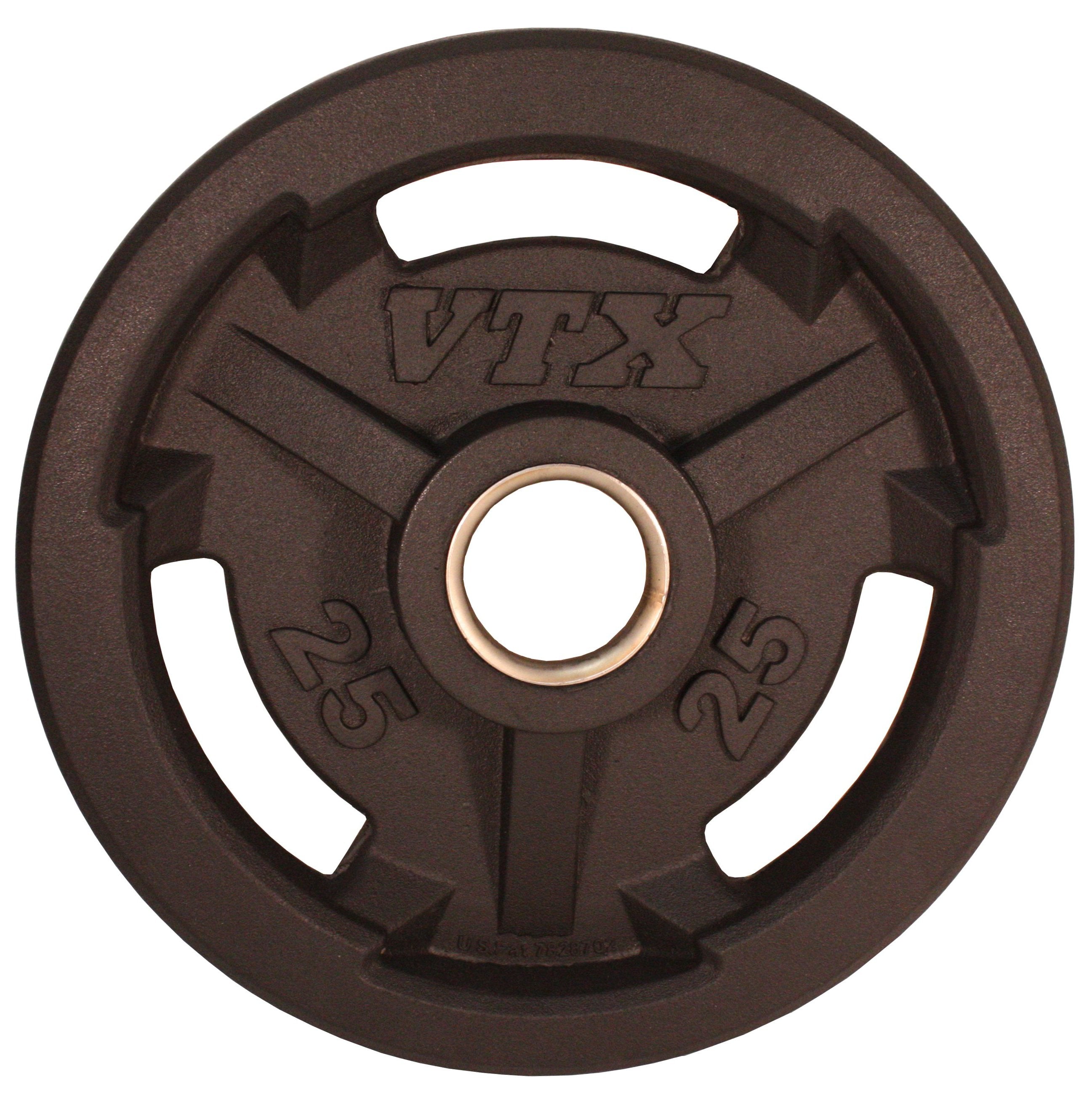 VTX Olympic 300 LB Rubber Coated Weight Set