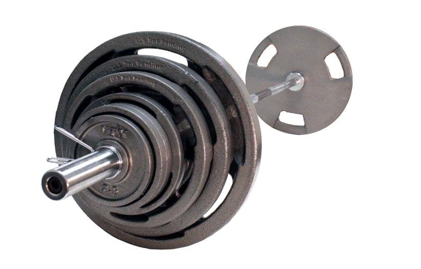 VTX Olympic 300 LB Cast Iron Weight Set