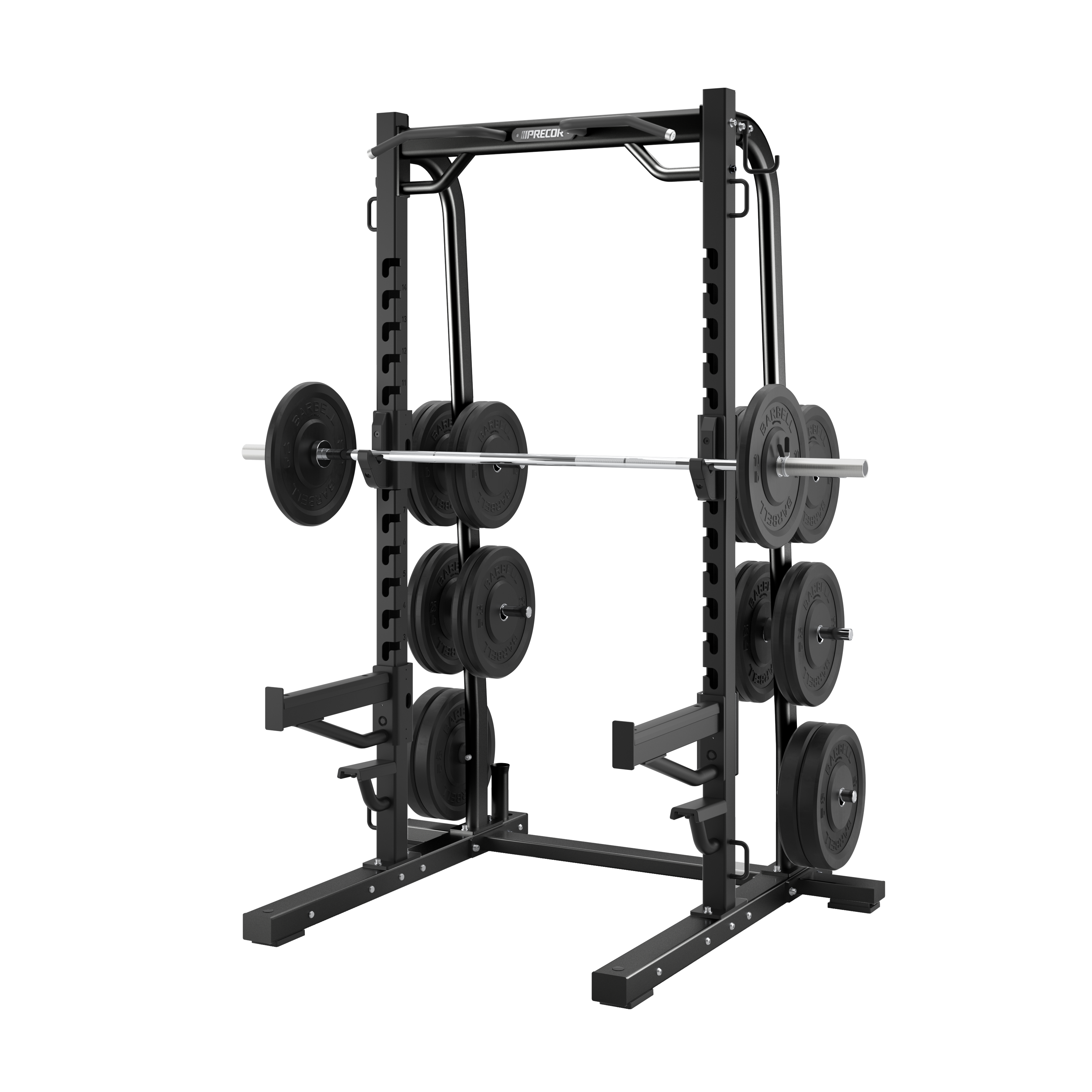 Precor Power and Half Rack