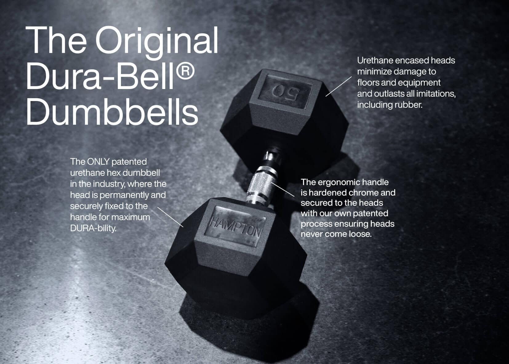 Hampton Fitness Dura-Bell Dumbbells