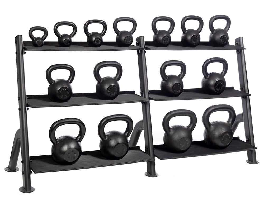 Hampton Fitness Traditional “Old School” Kettlebell Pack 5-100 LB