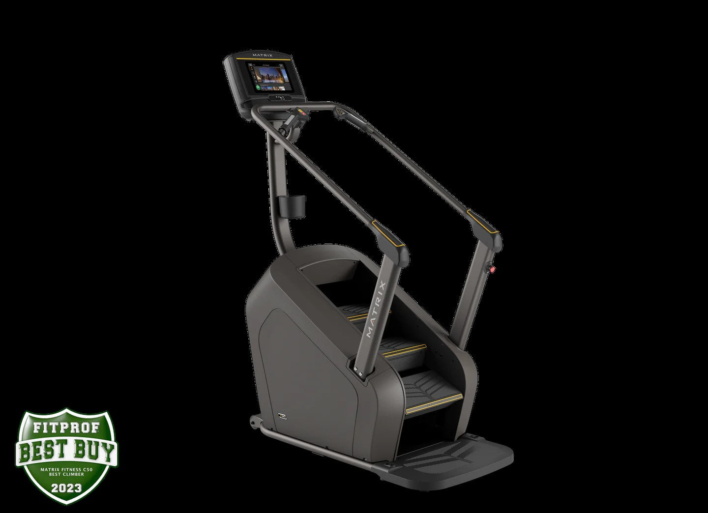 Cardio:Steppers:Stair Steppers:Matrix Fitness C50 ClimbMill Stepper with XER Console