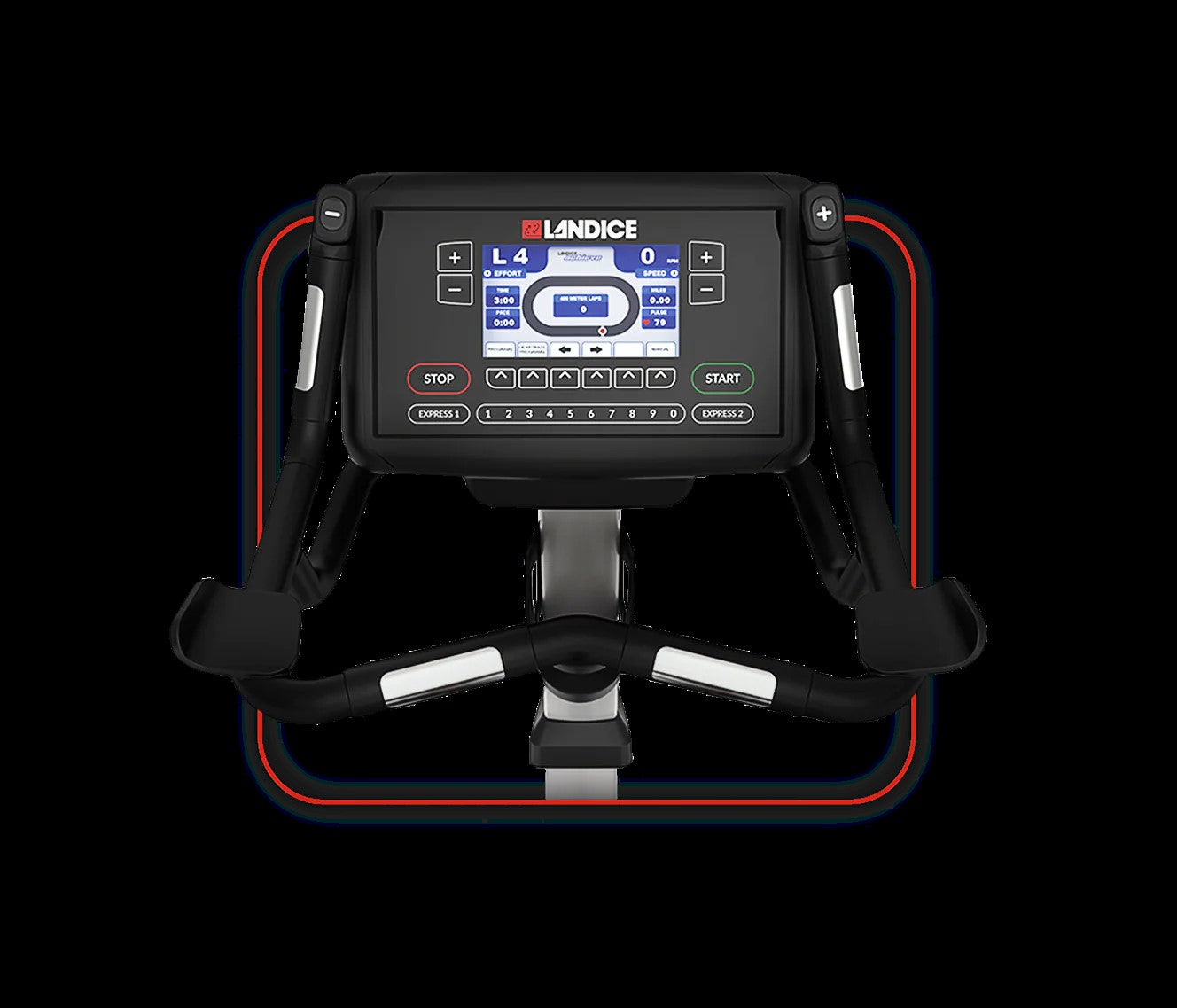 Landice U9 Achieve Commercial Upright Bike