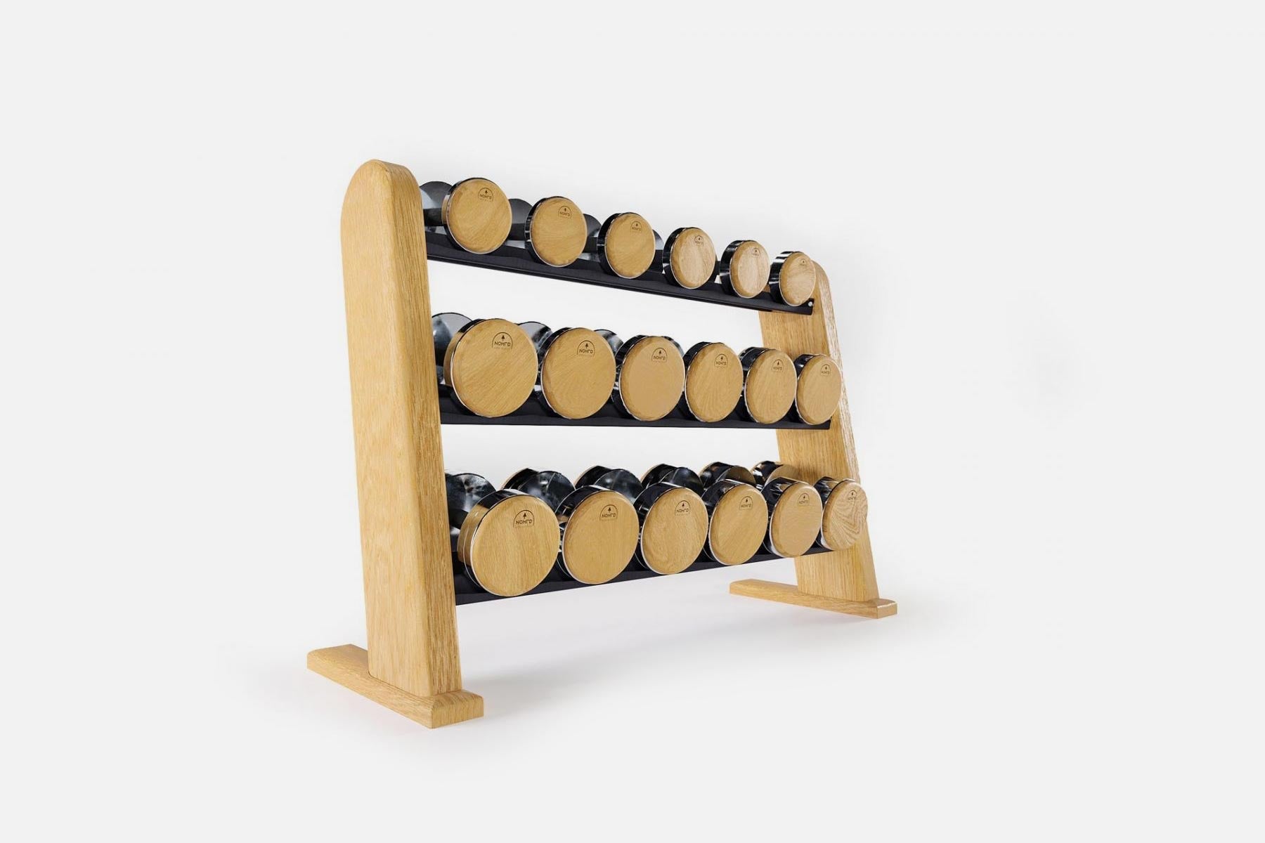 NOHRD Dumbbells -Weight Rack