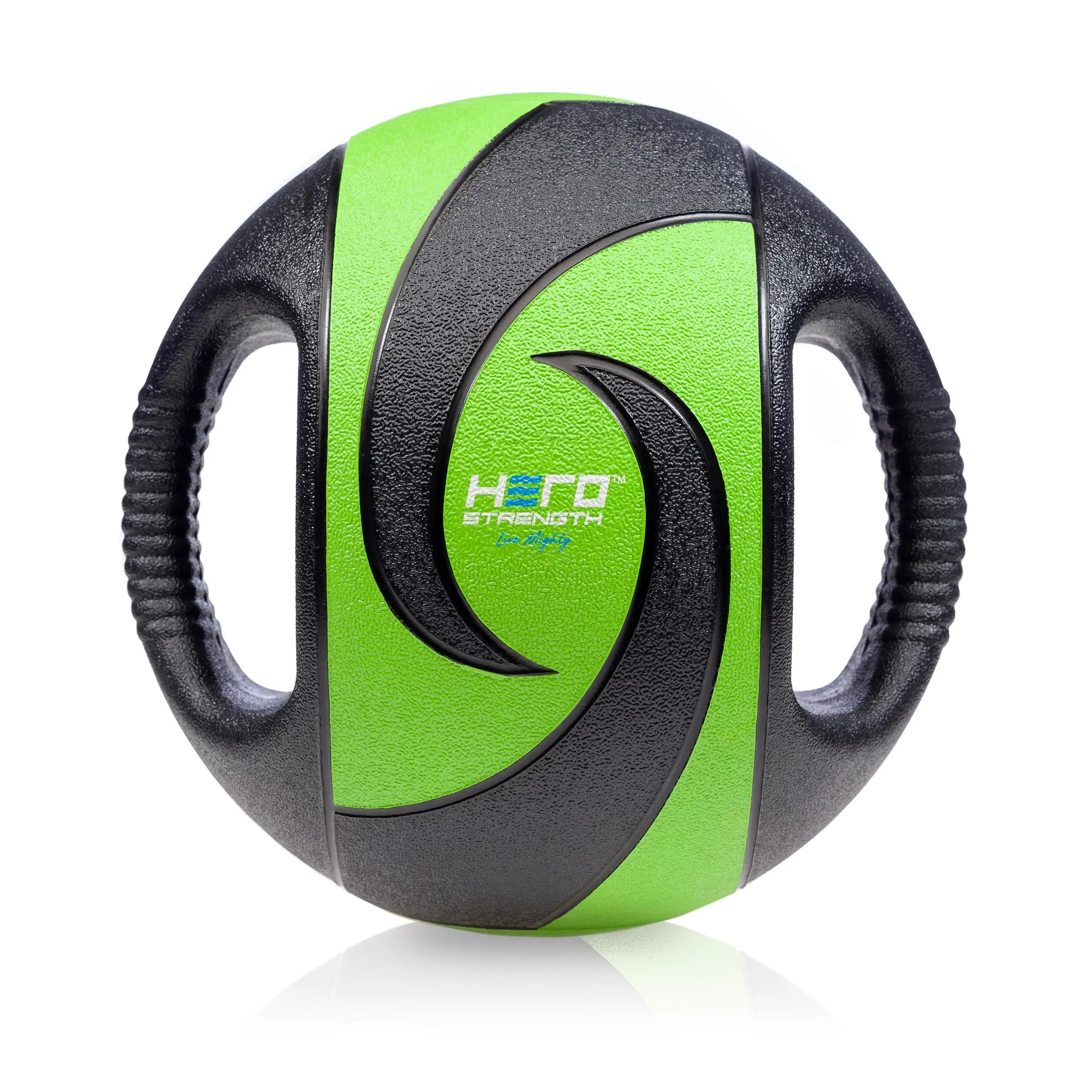 Hampton Fitness Dual Handle Medicine Balls | 10 Pack