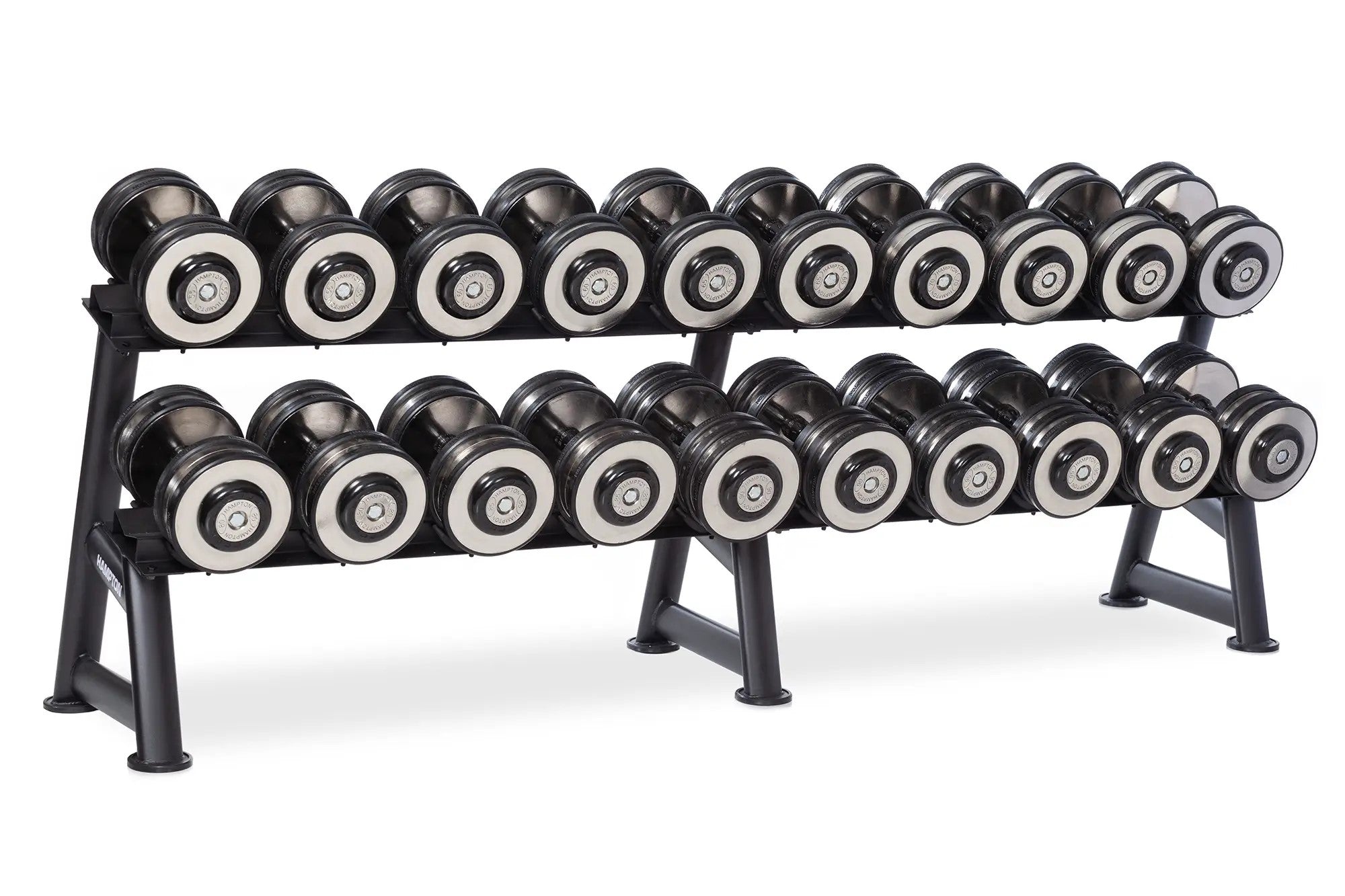 Hampton Fitness Eclipse Pro Style Dumbbell Pack 55-100 LB