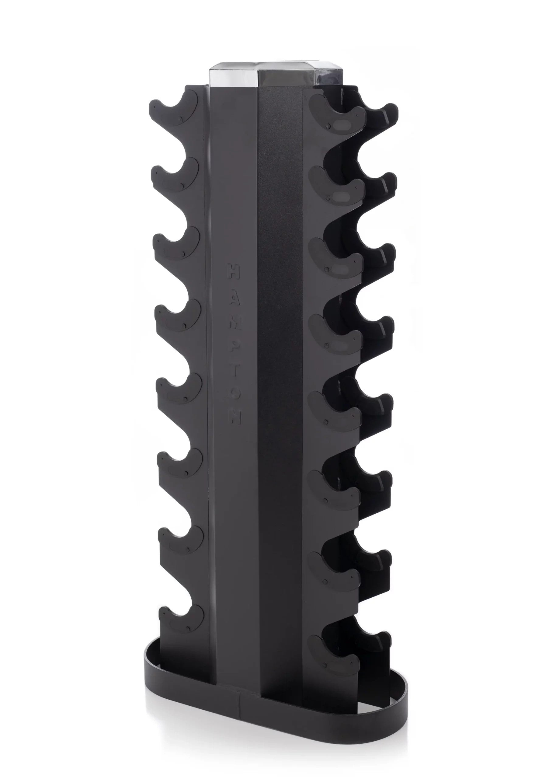 Hampton Fitness 2-Sided Vertical Rack | 8 Pairs