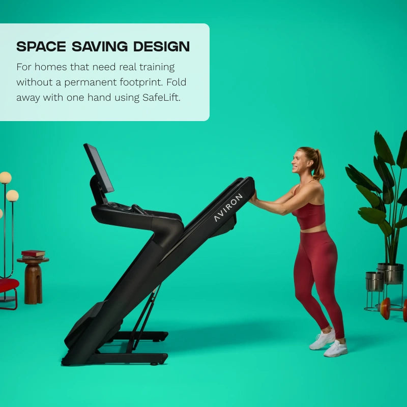 Aviron Podium Treadmill w/HD Touchscreen