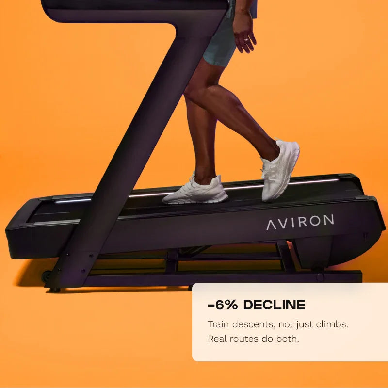 Aviron Summit Treadmill w/HD Touchscreen