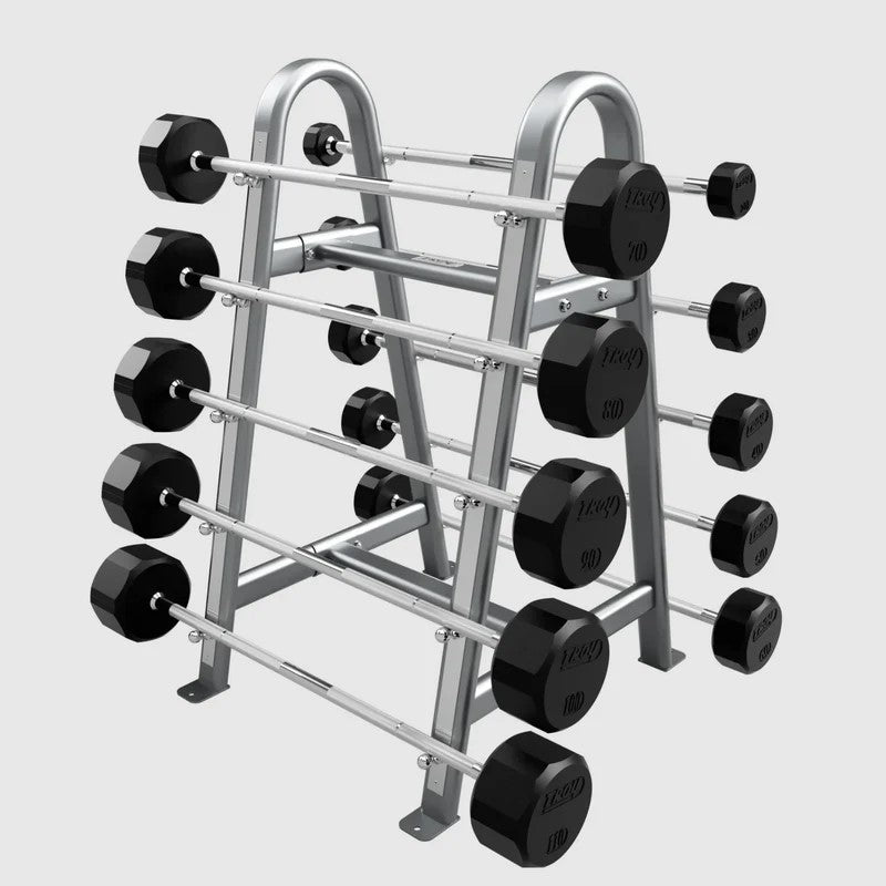Troy Fitness Fixed Rubber Barbell Pack