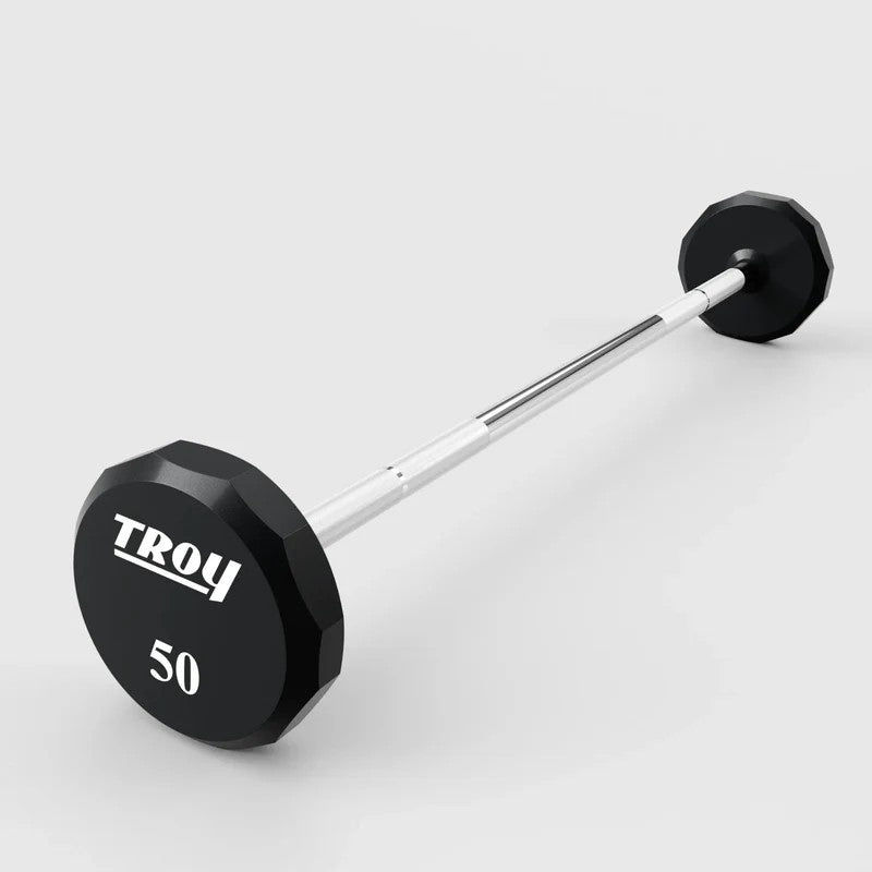 Troy Fitness Fixed Urethane Barbell Pack