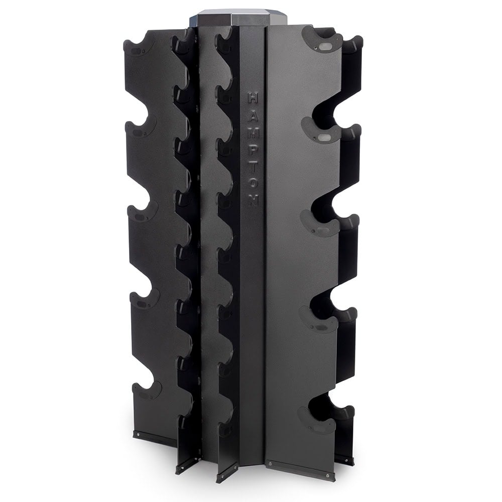 Hampton Fitness 4-Sided Vertical Rack
